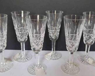 Baltray Waterford Cystal Champagne Flutes