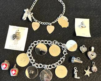 Sterling Charms Bracelets