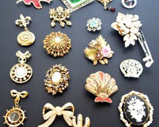 Vintage Newer Pins and Brooches