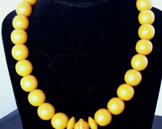 Vintage Egg Yolk Bakelite 