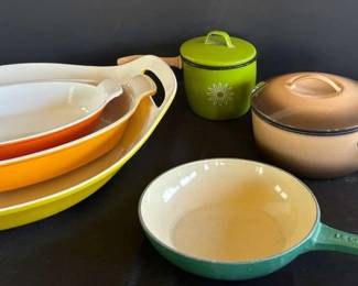 MCM Le Creuset, Copco, Globeware Enamelware 