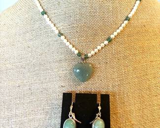 Pearl Jade in Sterling