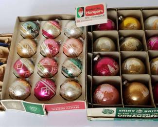 Vintage Christmas Shiny Bright Stencils More