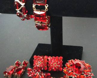 Red Crystal Rhinestone 