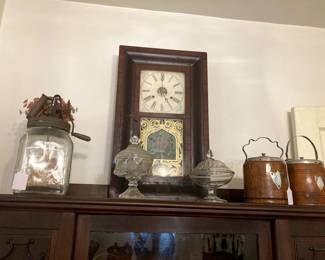 clock and other items