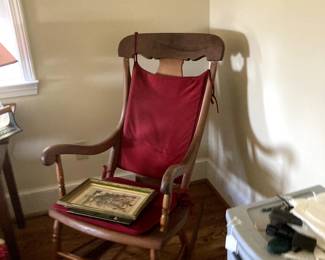 antique rocking chair