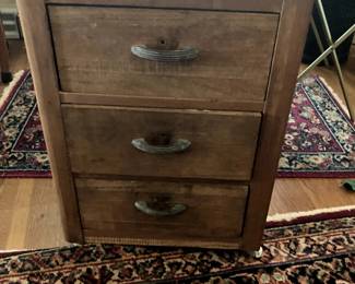 antique file cabinet