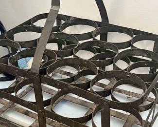 Wine bottle racks from France