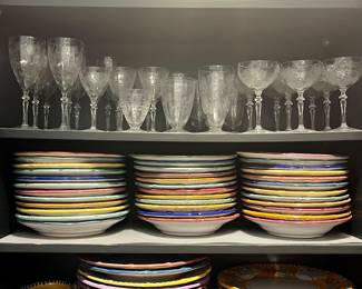 More Italian dinnerware