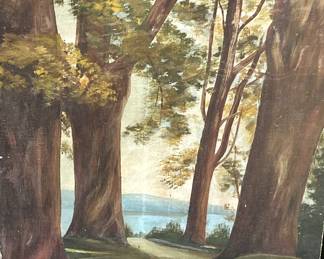 Early 1900s French oil