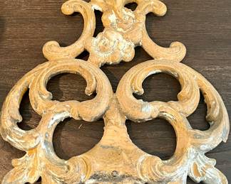 Antique gilt bronze fragments France mid 1700s