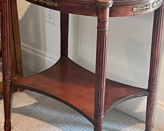 Regency gilt bronze ormolu petite card stand