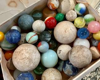 Marbles from as far back as the 1780s