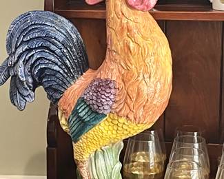 Large Vietri rooster