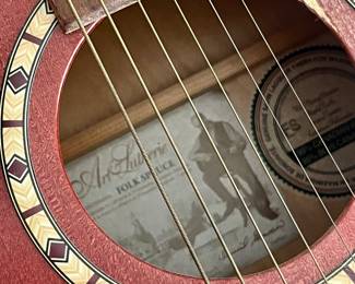 Folk Spruce Burgundy