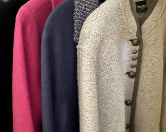 GEIGER JACKETS! Expensive wool hand made ladies outerwear