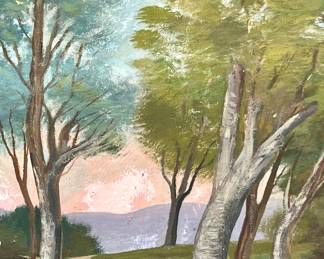 Early 1900s French oil