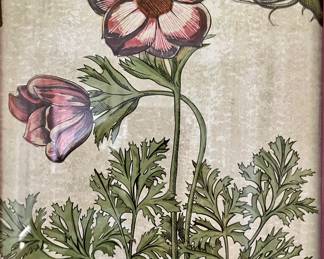 Old French wallpaper sample