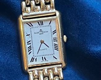 Baumé Mercier 14k midsize