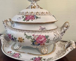 Huge porcelain tureen by Chelsea House retails for $1800