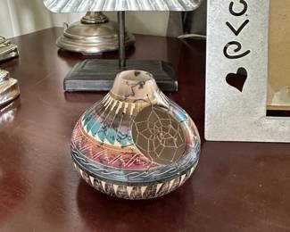 Horse Hair Dream Catcher Vase 