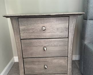Grey Nightstand 