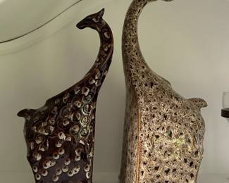 Ceramic Giraffe Decor 