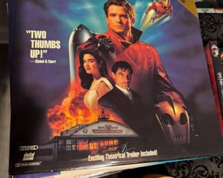 Many Lazer disk movies.