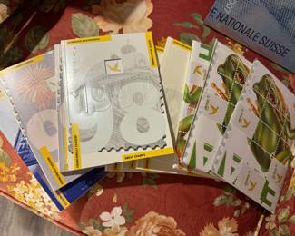 Swiss stamp collection
