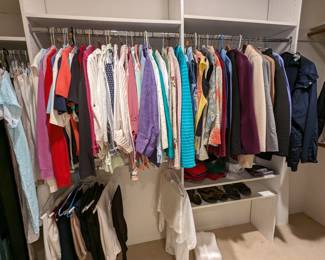 Men's and women's clothing, shoes and purses