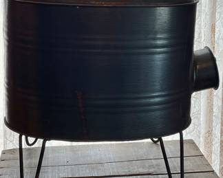 VINTAGE PORTABLE WOOD STOVE