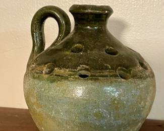 POTTERY "FROG" JUG/VASE