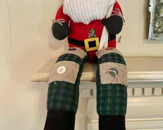 PLUSH "LONG LEGS" SANTA
