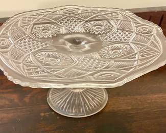 ANTIQUE CAKE PLATE