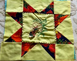 VINTAGE/ANTIQUE QUILT PANEL
