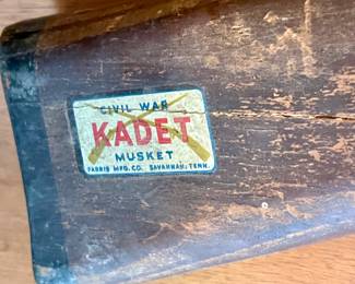 VINTAGE “CIVIL WAR” KADET MUSKET