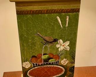 VINTAGE PAINTED LAMP