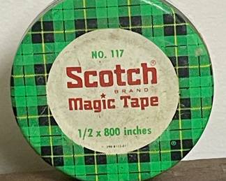 VINTAGE SCOTCH TAP TIN