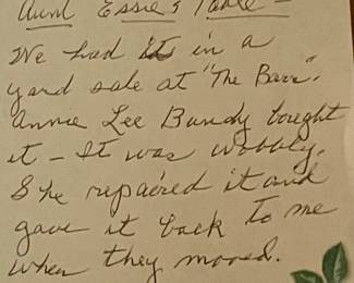 ANTIQUE EASTLAKE SIDE TABLE