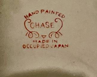 ANTIQUE WALL POCKET - OCCUPIED JAPAN