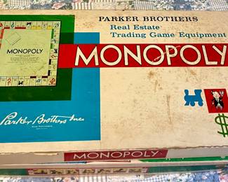 VINTAGE GAMES - MONOPOLY