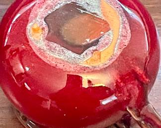 NC GLAZED POTTERY CREAMER