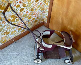 VINTAGE/ANTIQUETAYLOR-TOT METAL STROLLER