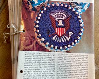 VINTAGE “MAIL BOX NEWS - CAKE OF THE MONTH” CAKE DECORATING MONTHLY PERIODICALS 