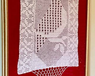 STUNNING CROCHET WALL ART