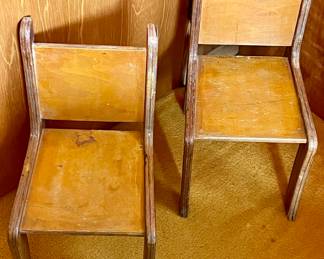 ANTIQUE TODDLER CHAIRS