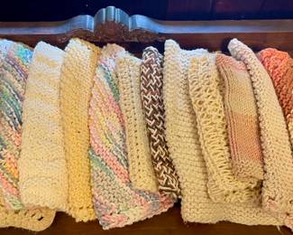 KNITTED DISH CLOTHS