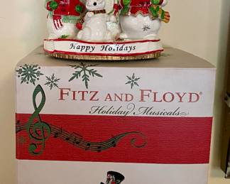 CHRISTMAS DECOR - FITZ AND FLOYD