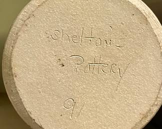 CEDAR SQUARE FRIENDS MEETING CROCK by SHELTON'S POTTERY