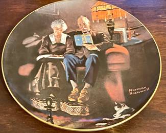 NORMAN ROCKWELL COLLECTOR PLATE